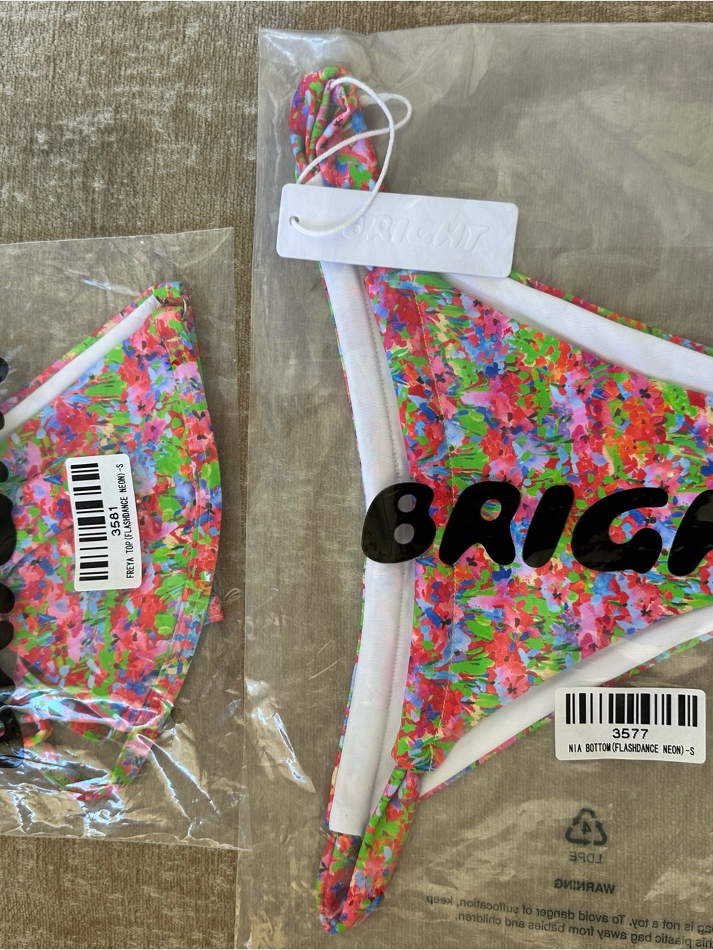 Bright Swimwear Bikini Set NWT